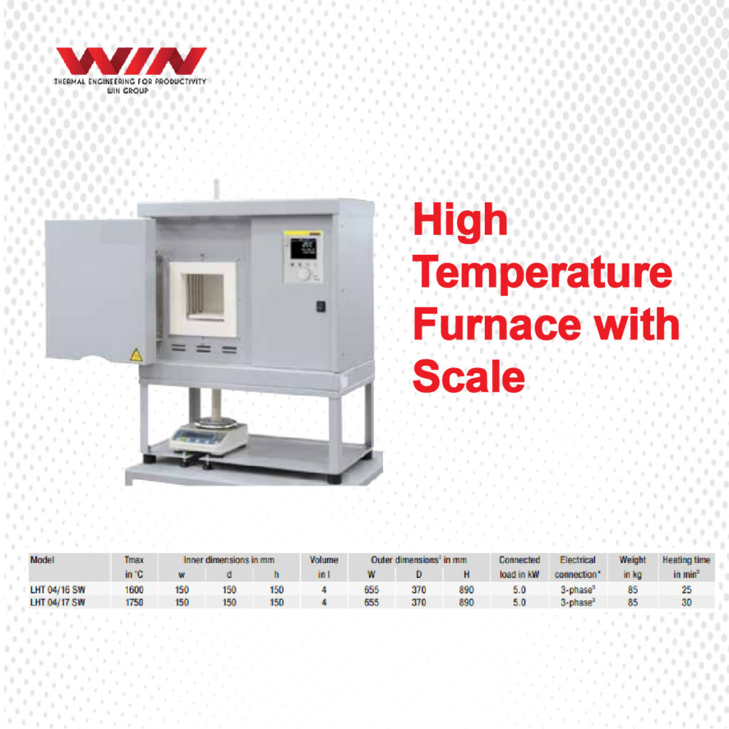 High Temperature Furnace with Scale