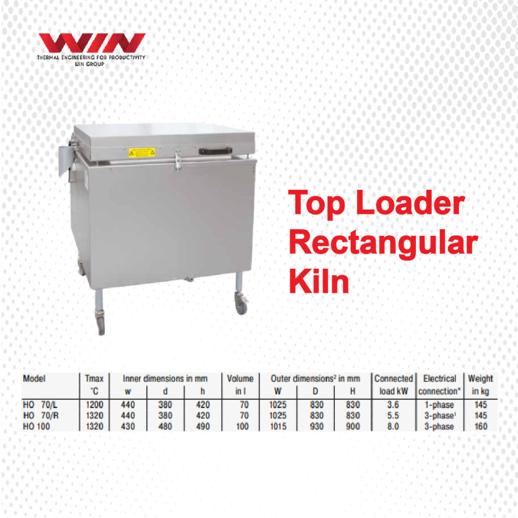 Top Loader Rectangular Kiln